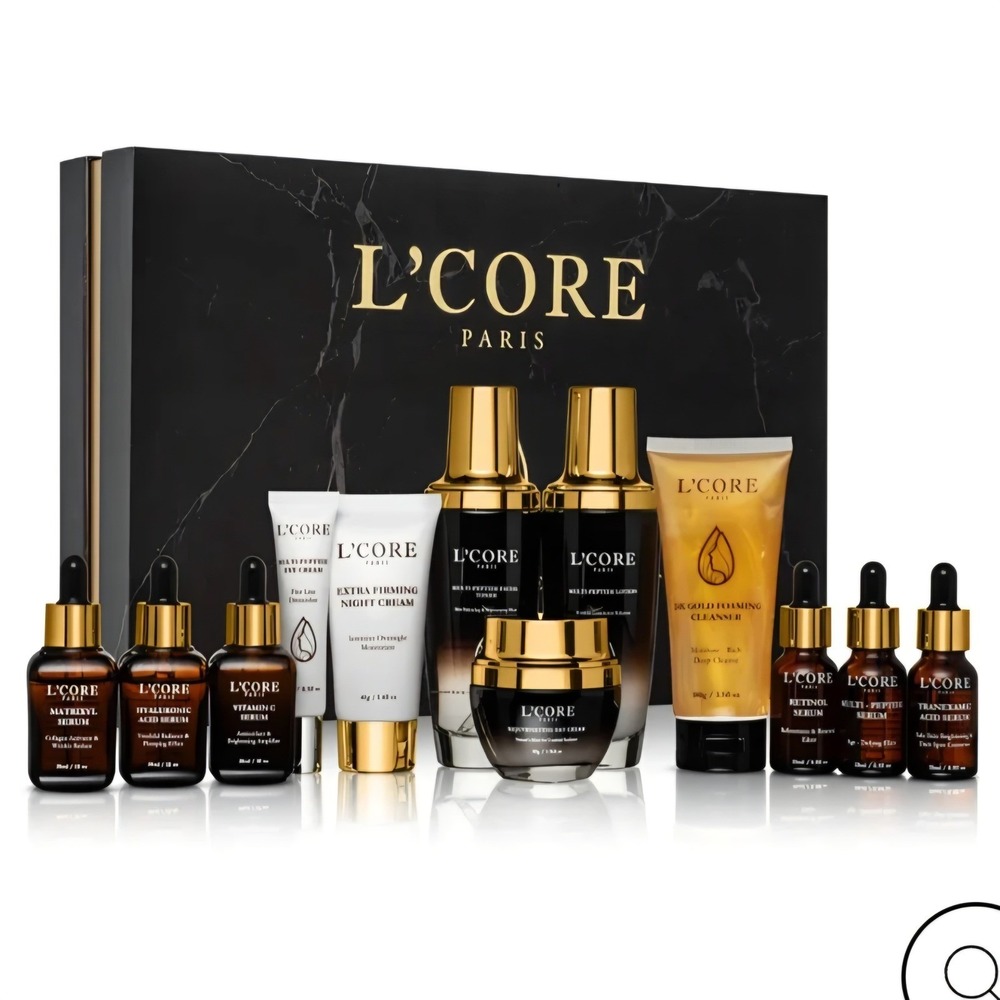 New L'Core Paris Skincare Exclusive Limited Set Womens 12pc Luxury‎ $4000 Sealed